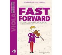 Fast Forward: 21 Pieces for Viola Players (No Piano) with Online Audio