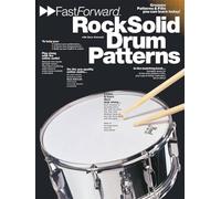 Fast Forward Rock Solid Drum Patterns Drums Book/Cd