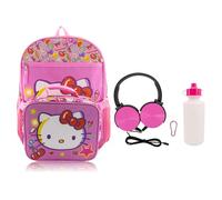 Fast Forward Stitch, Bluey, Hello Kitty ou Spiderman Ensemble sac à dos 5 pièces pour enfants, hello kitty, Sacs à dos de jour