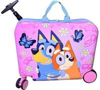 Fast Forward Valise à roulettes pour enfant 45,7 cm, multicolore, Large, Bluey Girls