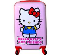 Fast Forward Valise de cabine légère à roulettes rigide pour enfants 53,3 cm, Multicolore, Carry-On 21 Inch, Hello Kitty I