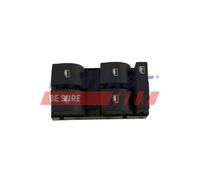 Interrupteur de lève-vitre avant gauche noir FT09012 FAST pour AUDI SEAT