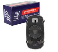 FAST FT88559 Miroir de rétroviseur convexe pour fonctionnement d'1 rétroviseur côté conducteur ou passager Compatible avec FIAT Doblo I Cargo 223 Doblo I Break 119, 223