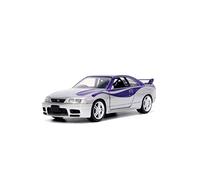 Fast & Furious 1:32 Nissan Skyline GT-R (BNCR33) Voiture moulée sous pression, jouets pour enfants et adultes