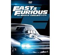 Fast & Furious 10-Movie Collection [Digital Video Disc] Boxed Set, Dolby, Dubbed, Subtitled, Ac-3/Dolby Digital
