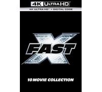 Fast & Furious 10 Movie Collection Blu-ray 4K Ultra HD