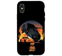 Fast & Furious 25th Anniversary F9 Armored Truck Flip Coque pour iPhone X/XS