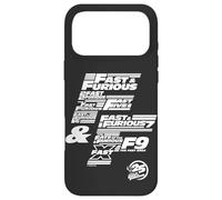Fast & Furious 25th Anniversary Franchise Logo Stack Coque pour iPhone 17 Pro Max