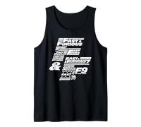 Fast & Furious 25th Anniversary Franchise Logo Stack Débardeur