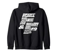 Fast & Furious 25th Anniversary Franchise Logo Stack Sweat à Capuche
