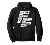 Fast & Furious 25th Anniversary Franchise Logo Stack Sweat à Capuche