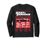 Fast & Furious 25th Anniversary World Tour Muscle Car Manche Longue