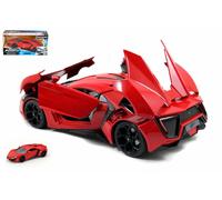Fast & Furious 7 Lykan Hyperport Rouge 1:24 Modèle JADA TOYS