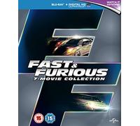 Fast & Furious-7 Movie Collection [Edizione: Regno Unito] [Blu-Ray] [Import]