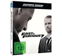 Fast & Furious 7 - Steelbook Blu-ray version étendue, édition limitée NEUF...