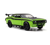 Fast & Furious 7 - Véhicule 1/32 Dodge Challenger 2008 Green métal