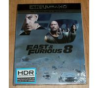Fast Furious 8 Blu-Ray 4K UHD + Blu-Ray Nouveau Sous Scellé Slipcover Action R2