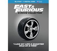 Fast & Furious: 9-Movie Collection [Blu-Ray] Boxed Set, Digital Copy