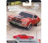 FAST FURIOUS Chevrolet Chevelle Modèle Auto 7cm Échelle 1:64 Hot Wheels JHW73