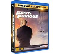 Fast & Furious Collection - 9-Disc Set ( The Fast and the Furious / 2 Fast 2 Furious / The Fast and the Furious: Tokyo Drift / Fast & Furious 4 / Fast Five / Fu [ Blu-Ray, Reg.A/B/C Import - Denm