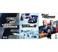 Fast&Furious Complete Collection DVD:Fast&Furious 1-7,Fast&Furious 8,Fast&Furious: Hobbs&Shaw DVD