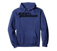 Fast & Furious Flat Black Bold Movie Logo Sweat à Capuche