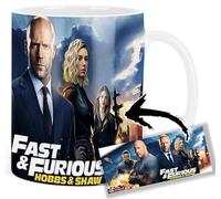 Fast & Furious Hobbs & Shaw Dwayne Johnson Jason Statham Idris Elba Vanessa Kirby Tasse Ceramique Mug