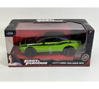 Fast & Furious Letty Dodge Challenger SRT8 Vert Noir 1:24 Jada 253203043