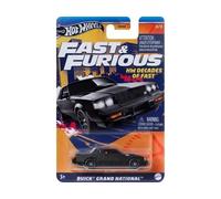 FAST FURIOUS Modèle Auto Buick Grand National Échelle 1:64 8cm Hot Wheels HRW43