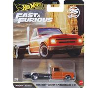 FAST FURIOUS Modèle Auto Diecast 1967 CHEVY CUSTOM Hot Wheels JHW61 1:64 8cm