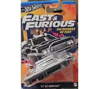 FAST FURIOUS Modèle Auto El Camino 67 Cuirassé Échelle 1:64 8cm Hot Wheels