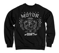 Fast & Furious Officiellement sous Licence Toretto Motor - Race for It Sweat-Shirt (Noir), X-Large