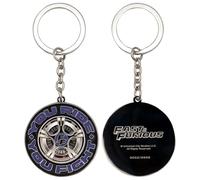 Fast & Furious Porte-clés « You Ride You Fight » - Porte-clés officiel en métal pour les fans de voitures et de films - Édition limitée à collectionner de la franchise Fast Saga