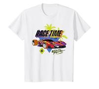 Fast & Furious: Spy Racers It's Race Time Echo Pearl T-Shirt, Enfant, Blanc, 3 Ans