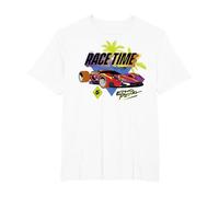 Fast & Furious: Spy Racers It's Race Time Echo Pearl T-Shirt, Homme Grandes Tailles, Blanc, 4X Tall