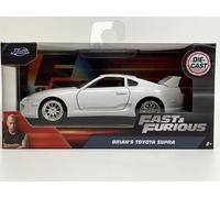 Simba Toys 253202000 Die Cast F & F Auto, Bleu/Blanc, échelle 1:32