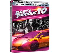 Fast & Furious X - 4k Ultra Hd + Blu-Ray - Édition Boîtier Steelbook