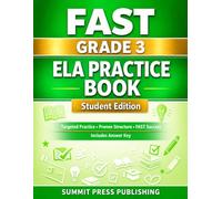 FAST GRADE 3 ELA PRACTICE BOOK: Florida B.E.S.T. Standards-Aligned Practice - Includes Answer Key