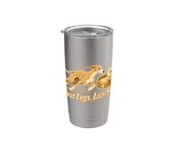Fast Legs Lazy Soul Greyhound Running Gobelet isotherme en acier inoxydable double paroi