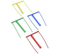 Fast Lot de 12 Relieurs Universels en Plastique semi-rigide Couleurs Assorties