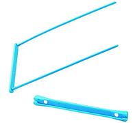 Fast Lot de 50 Relieurs Universels en Plastique Semi-rigide Bleu