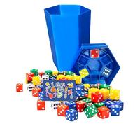 Fast-Paced Dice Game, Multi Player Desk Toy, 1.97x1.97x3.94 Inches Strategic Interactive & Group Play, Cubes Games for Teen Parties, Beach, Outdoor, Camping, Team Building, Travel, and Classroom Fun