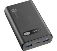 Fast Pd 10000 - Chargeur Portable Rapide - Power Delivery 10000 Mah -+72 Heures De Charge - Port Usb-C Input 18w/Output 20w Pd - 2 Ports Usb Output 18w - Noir