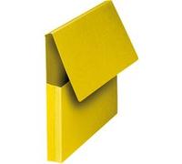 Fast - Pochette A Soufflet Vip Jaune Vif A Rabats 24x32 - Paquet De 10 Jaune G