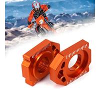 Fast Pro Motorcycle CNC Rear Axle Blocks Chain Adjuster for SX85 03-14 EXC EXCF XCW XCFW 125-530 SX SXF XC XCF 125-450
