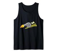 Fast Snail Car Racer Lover Funny Drift Speed Racing Citation Débardeur