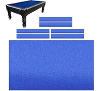 Fast Speed Chiffon de billard durable avec 6 bandes pour une utilisation professionnelle, convient aux tables de billard de 2,1 à 2,7 m