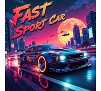 Fast Sport Car Coloring Book for Adults and Teens: High-Speed Supercars & Racing Cars Coloring Pages for Kids, Teens, and Car Lovers | Fun Black and White Designs for Relaxation and Creativity