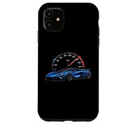 Fast Supercar Compteur de Vitesse Turbo pour Enfants garçons Hommes Coque pour iPhone 11