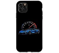 Fast Supercar Compteur de Vitesse Turbo pour Enfants garçons Hommes Coque pour iPhone 11 Pro Max